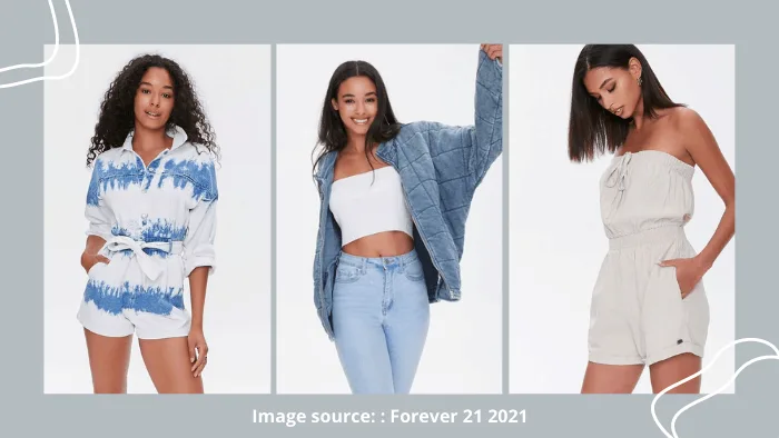 Forever 21 clothing for teens