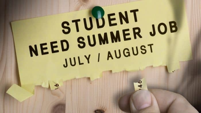 summer jobs for teens