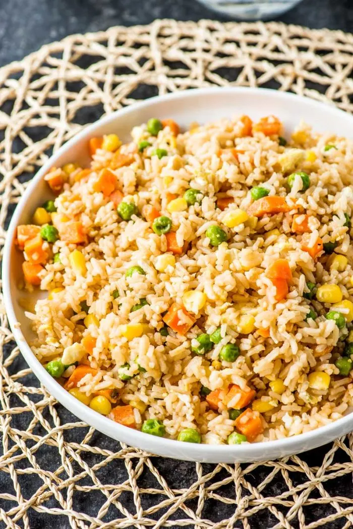 Ten Minute Simple Egg Fried Rice