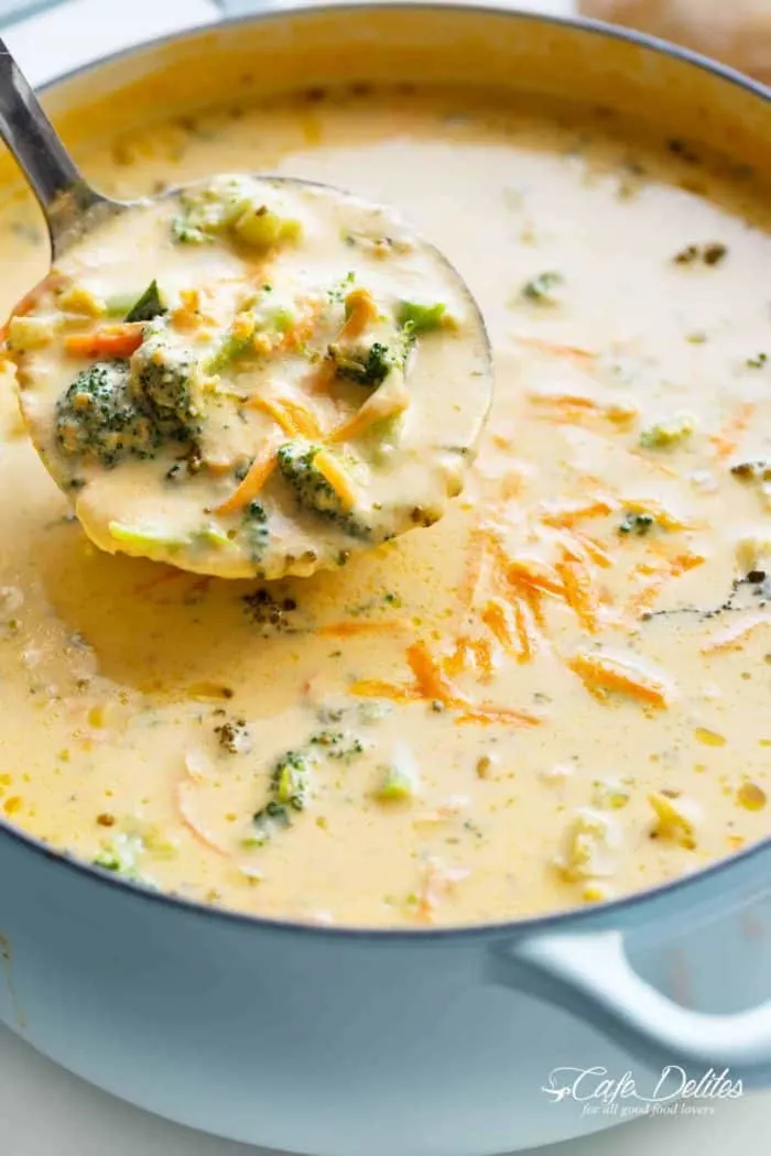 Easy Broccoli Cheese Soup