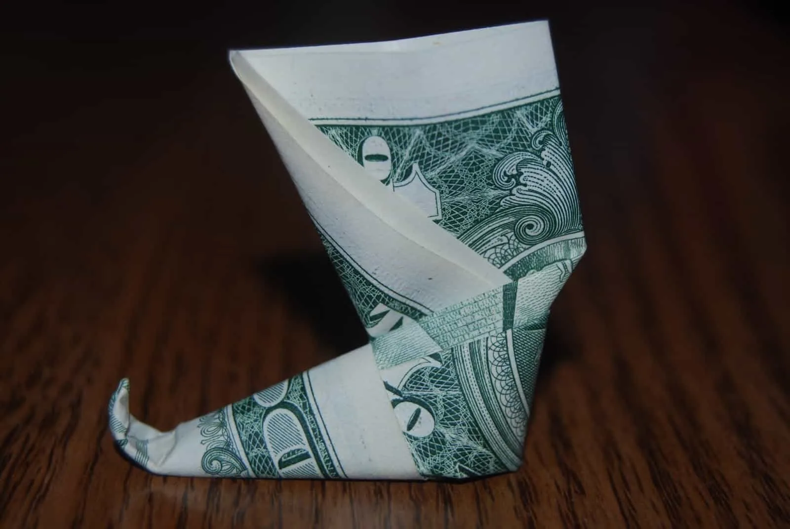 Origami Money Pixie Shoe
