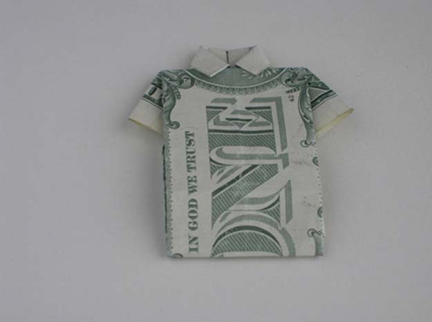 Origami Money Shirt