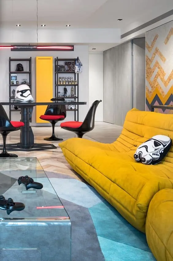 star wars themed hangout room