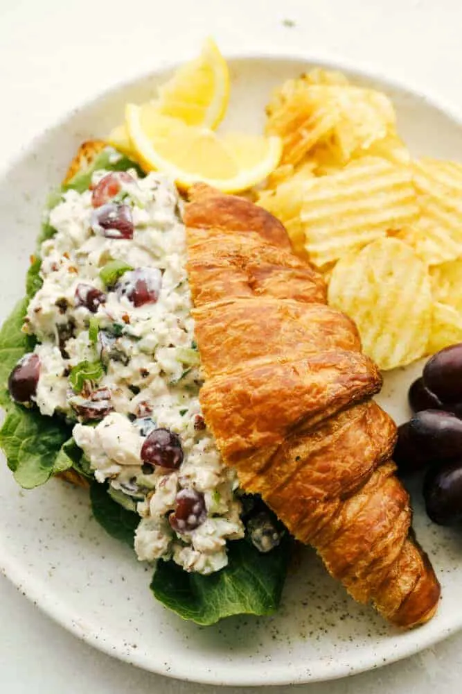 best lunch ideas for teens school chicken salad croissant