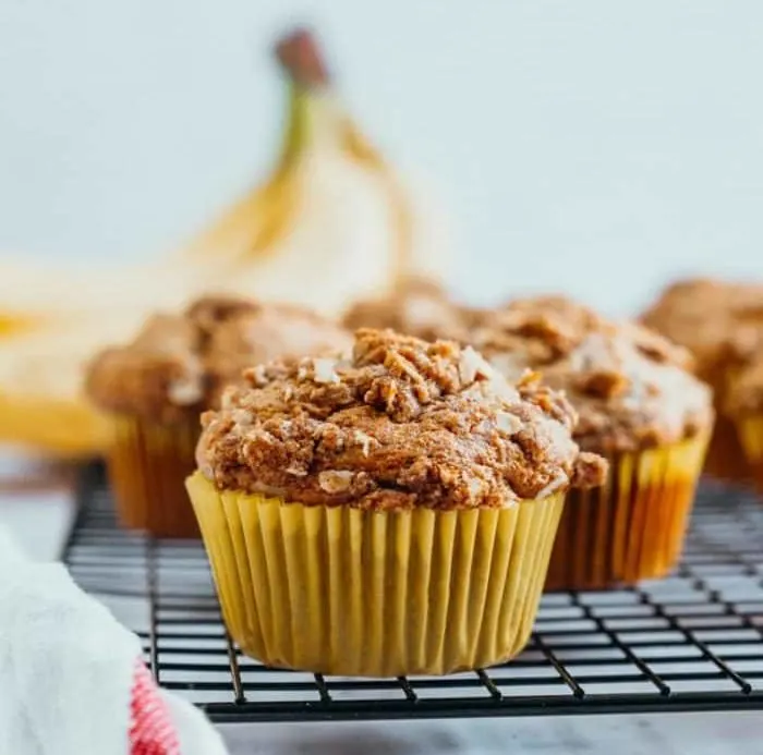 Banana Oatmeal Muffins