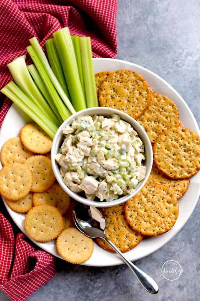 Chicken Salad (with thyme and scallions)
