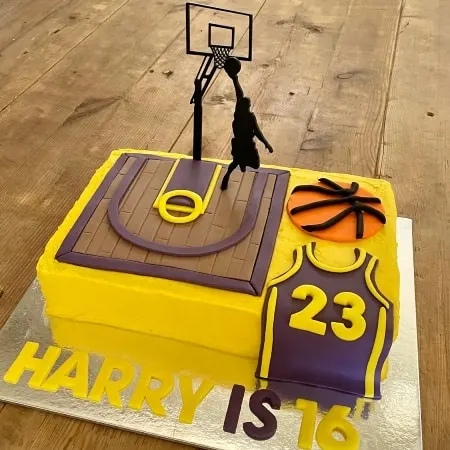 Basketball Court Cake Kit