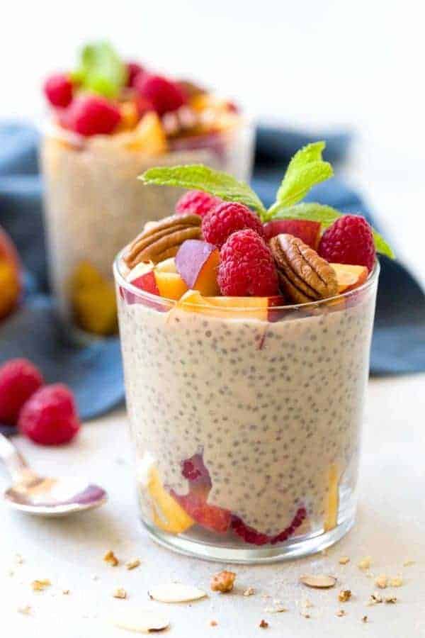 Chia Seed Protein Pudding Snack