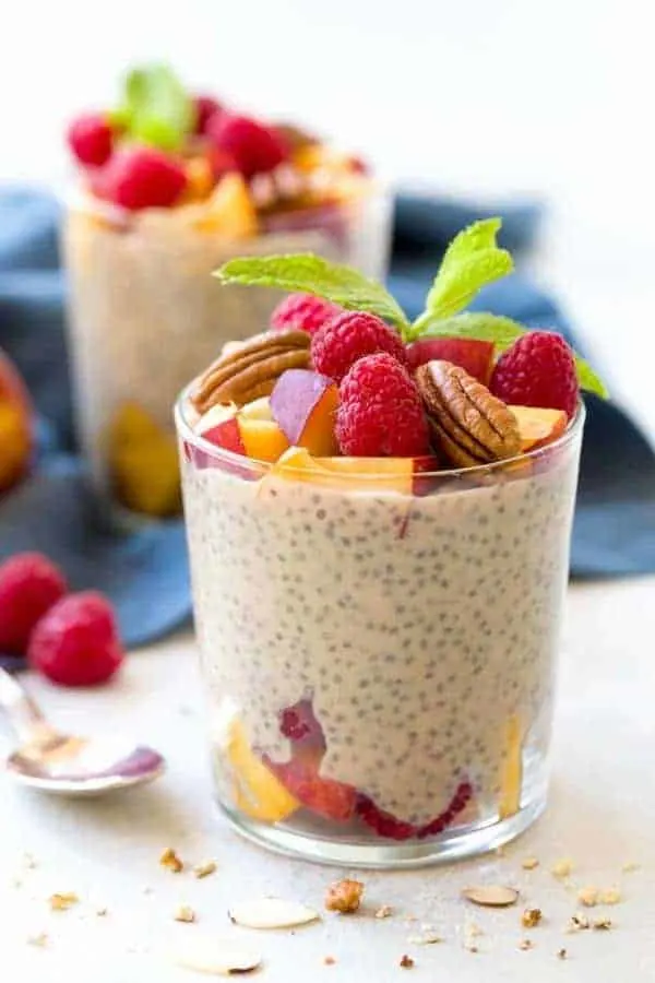 Chia Seed Protein Pudding Snack