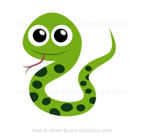 How To Draw A Snake
