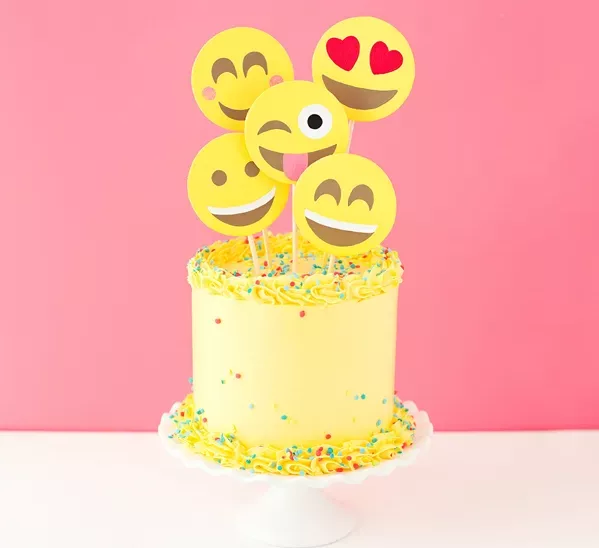 Emoji Party Cake