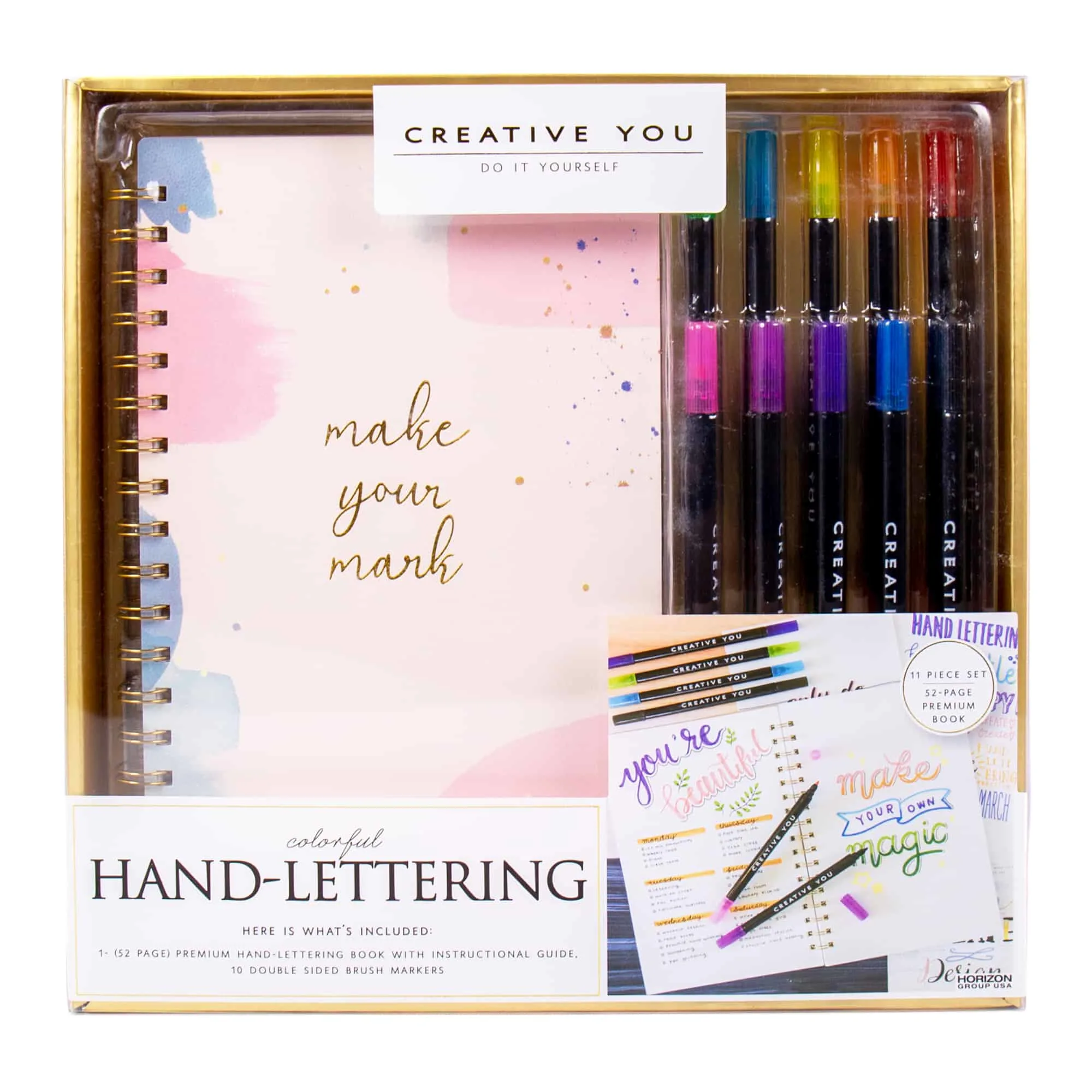 hand letting art kit