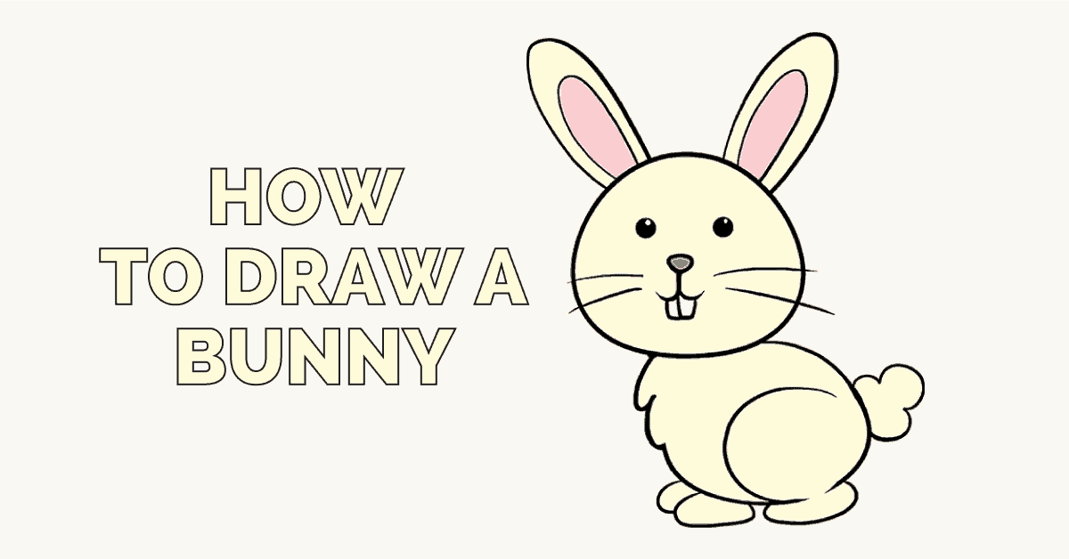 how to draw a bunny
