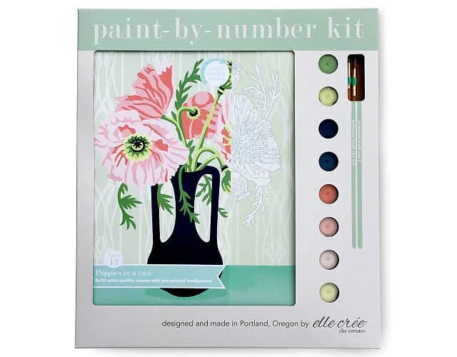 paint-by-number kit