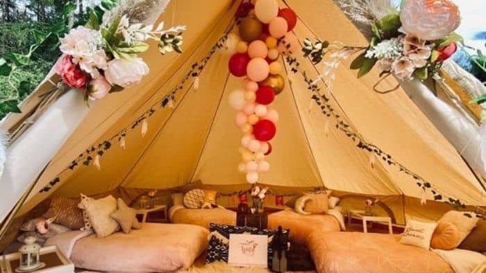 glamping party