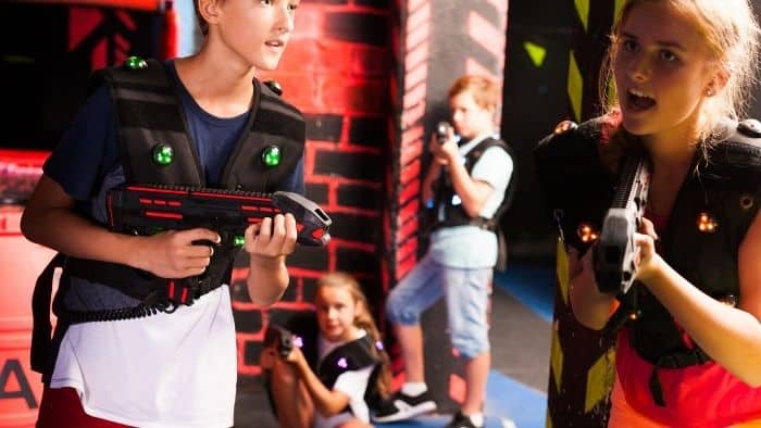 laser tag party