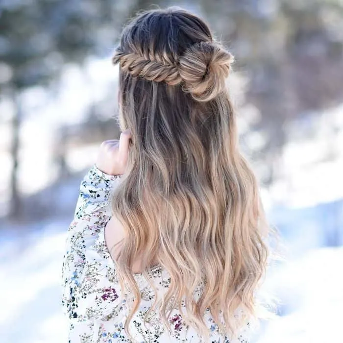 French Fishtail Bun