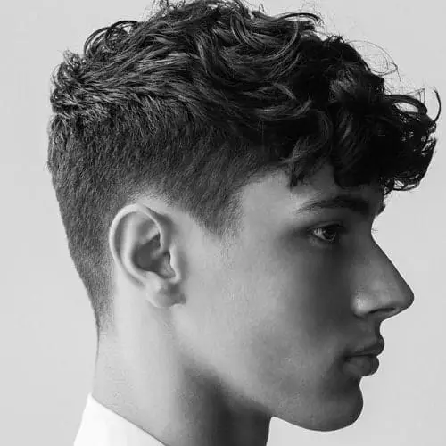 Low Taper Fade Curls