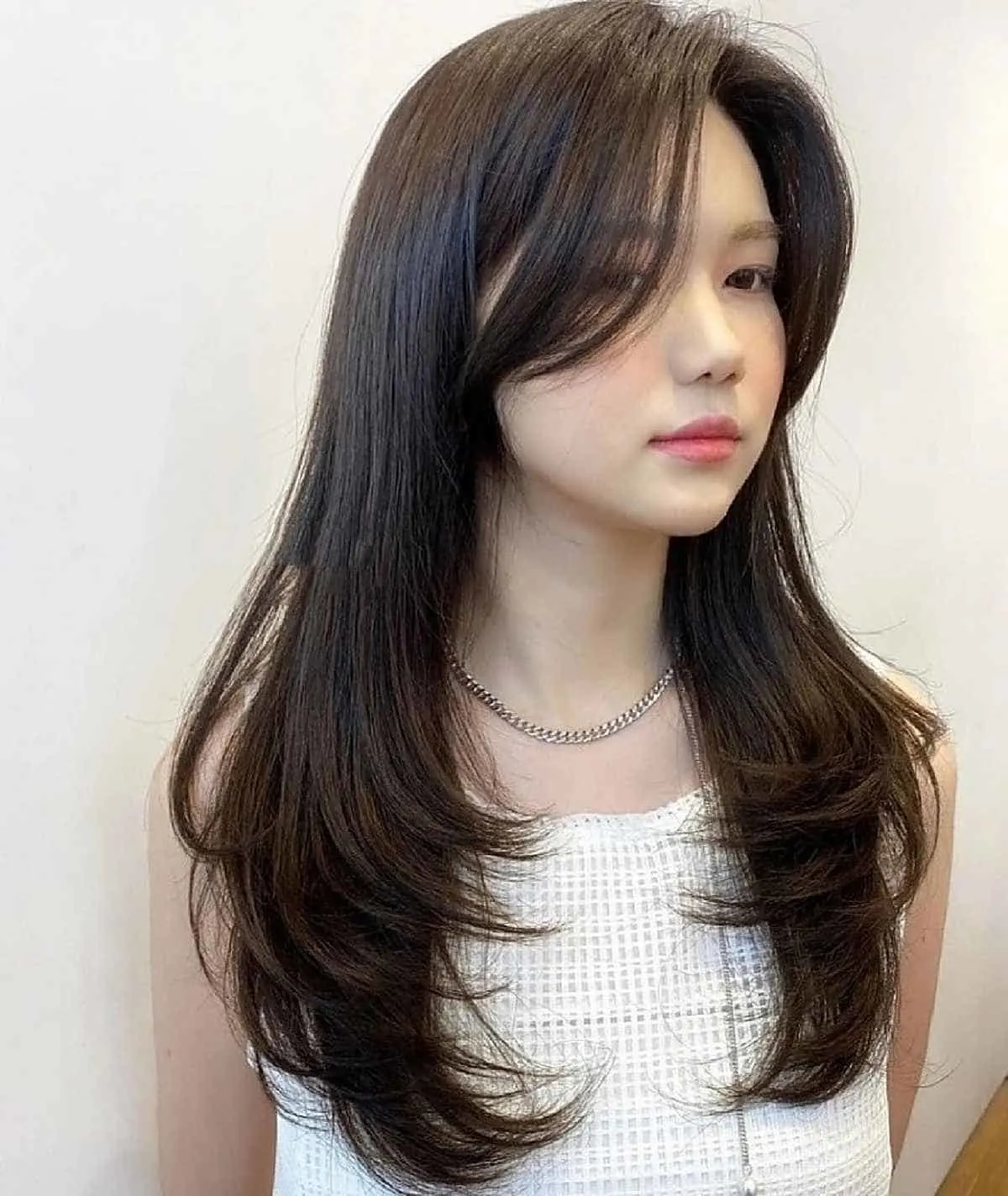 Korean Side Bangs