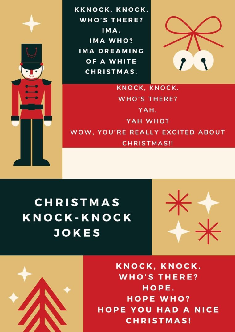40+ Funny Christmas Knock Knock Jokes For Kids