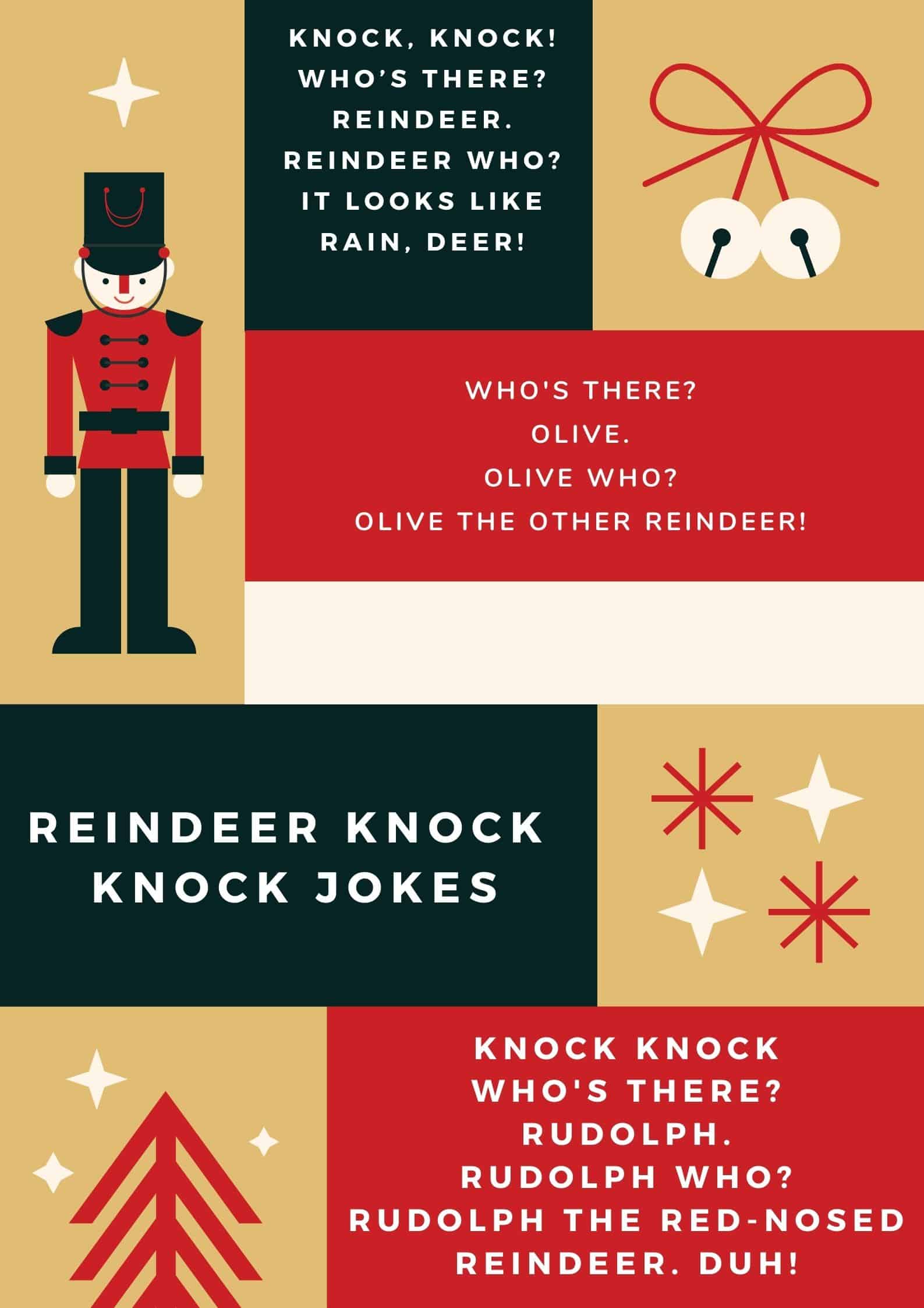 Reindeer Knock Knock Jokes