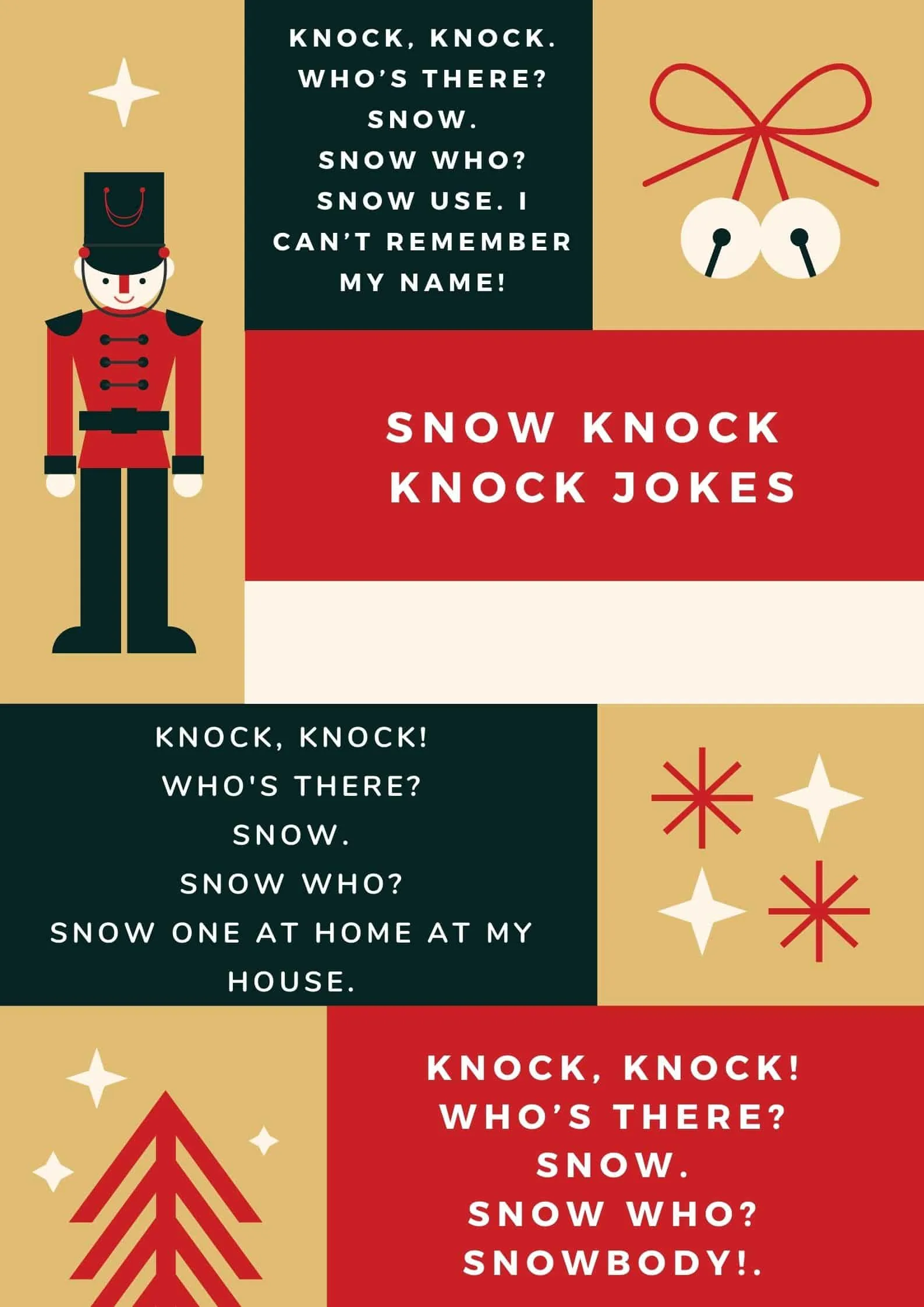 Snow Knock Knock Jokes