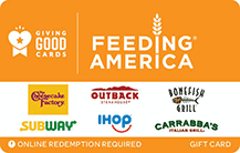 Feeding America Charity Gift Card