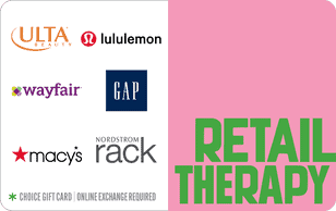 Retail Therapy Gift Card