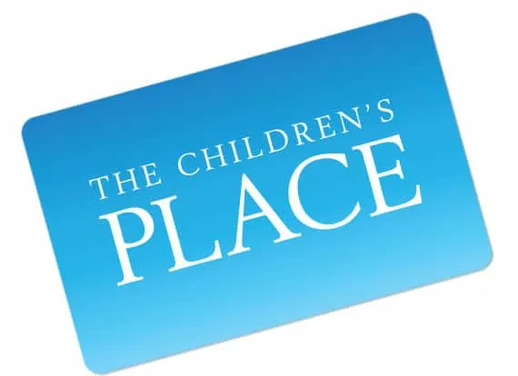 the children's place gift card