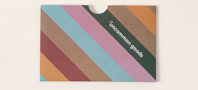 Uncommon Goods Gift Card