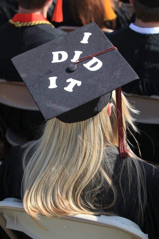 Simple graduation cap ideas