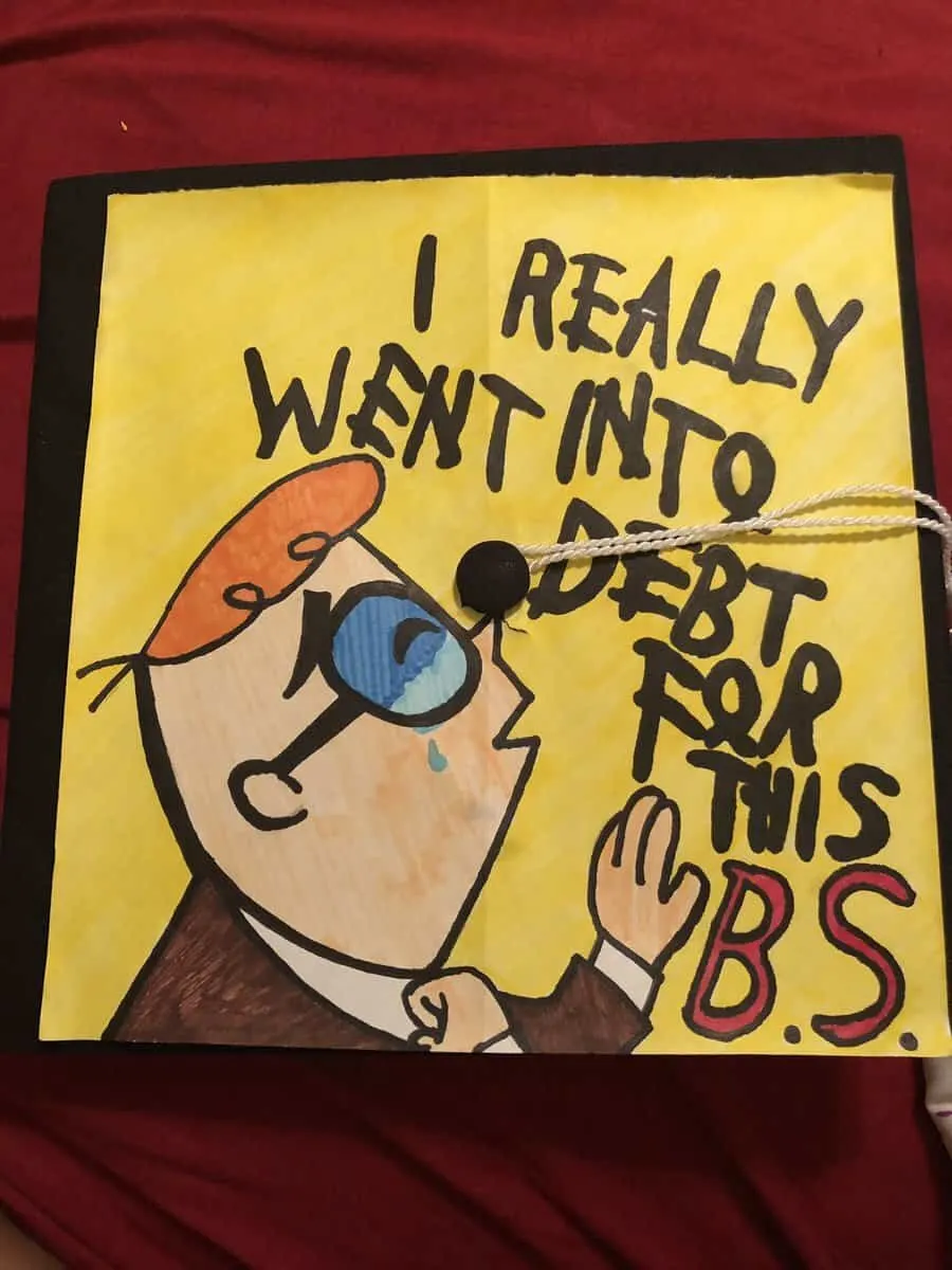 this BS graduation cap ideas guys