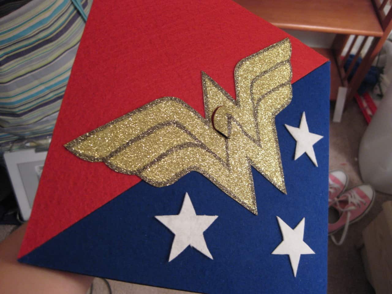 Wonder Woman Grad Cap