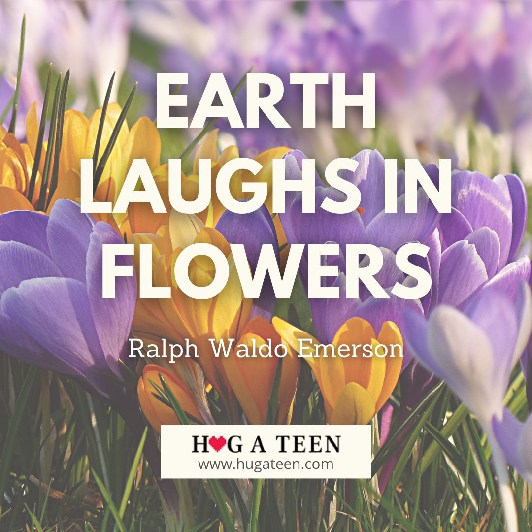 Earth Laughs In Flowers - 4 Word Short Famous Quotes
