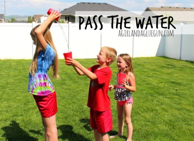 pass the water camp game for teens