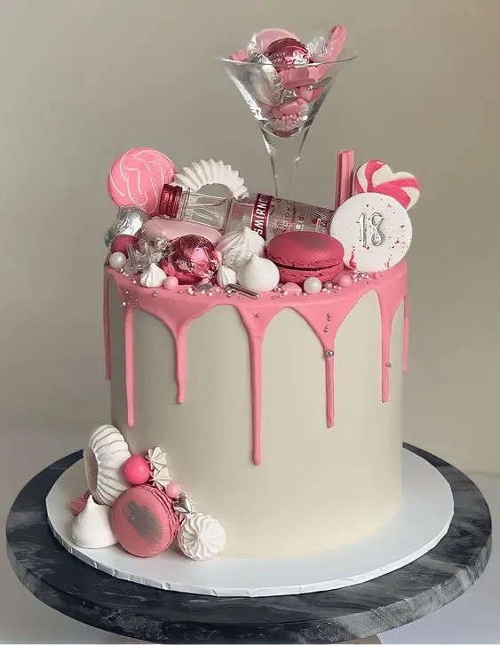 custom drip cake