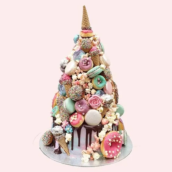 epic candy covered cake