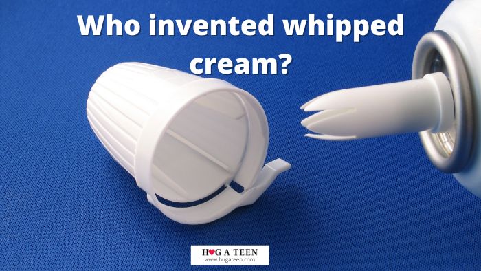 Who invented whipped cream