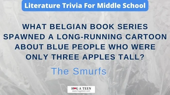 Literature Trivia For Middle School