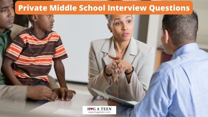 Private Middle School Interview Questions