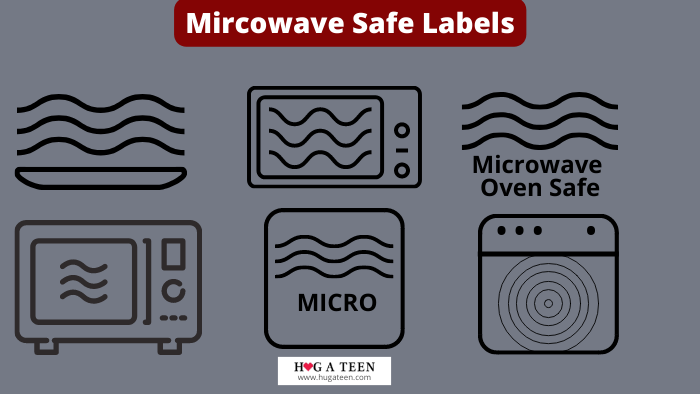 can you microwave glass - safe labels
