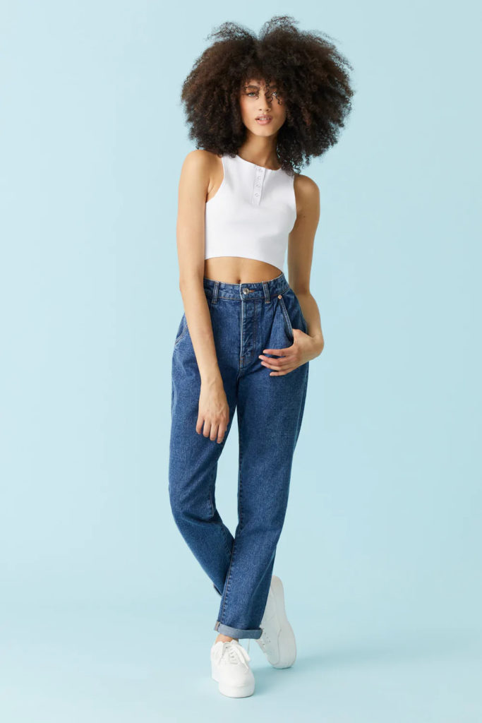 90 inspired mom jeans