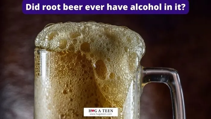 Did root beer ever have alcohol in it
