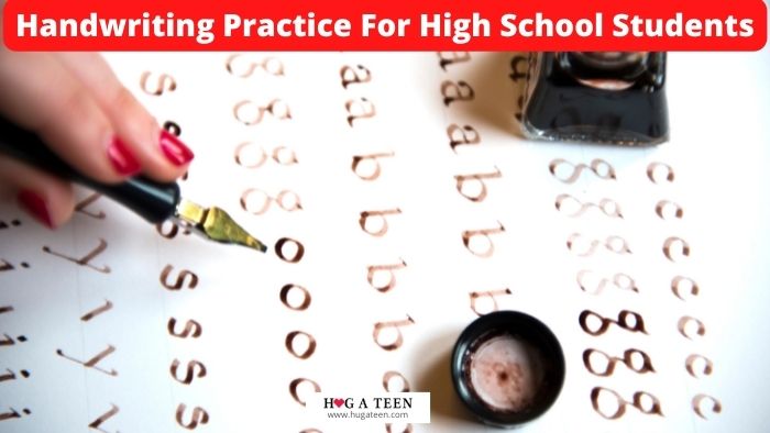 Handwriting Practice For High School Students