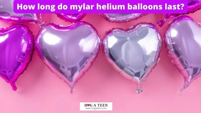 How long do mylar helium balloons last