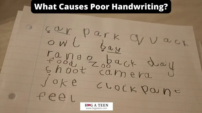 What Causes Poor Handwriting
