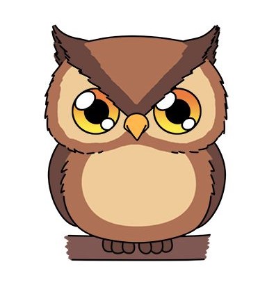 Owl - Halloween Cute Halloween Drawings