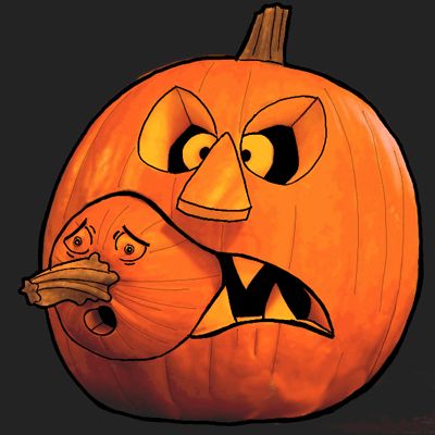 Jack-O-Lantern - Cute Halloween Drawings