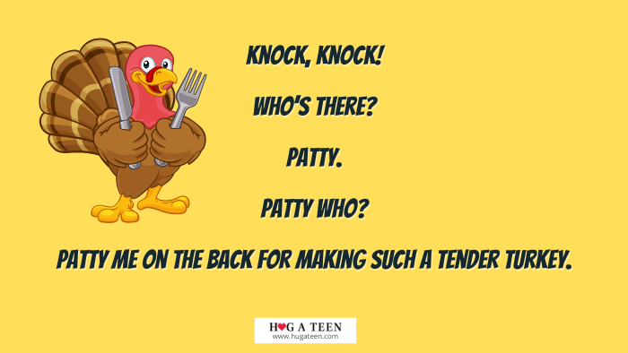 Thanksgiving Knock Knock Jokes Turkey