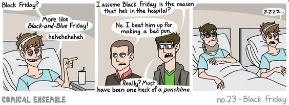 black Friday puns and jokes